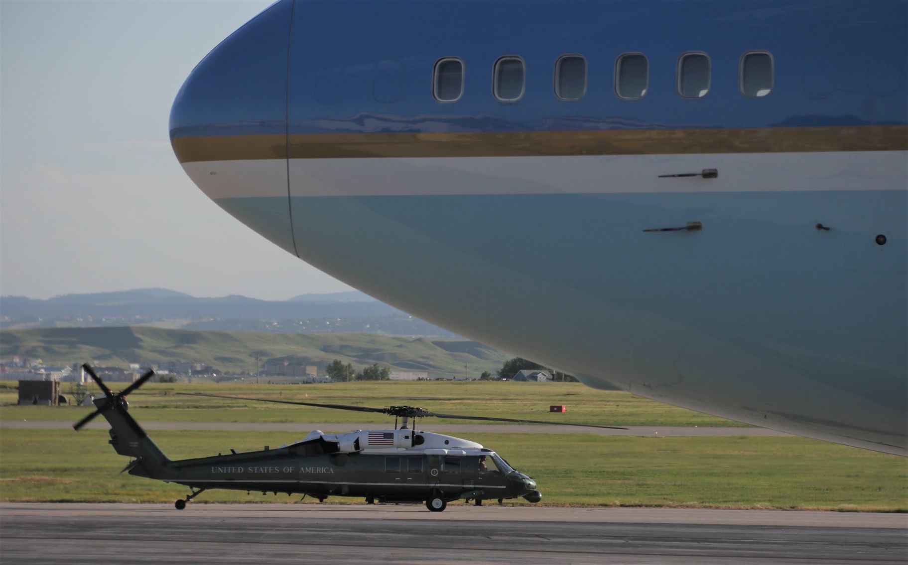 Prepping to take off